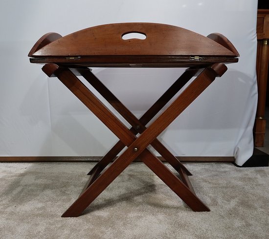 Table de Bateau « Butler » sur tréteaux – fin XIXe