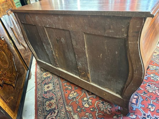 COMMODE DE PORT 18ème DE FORME TOMBEAU
