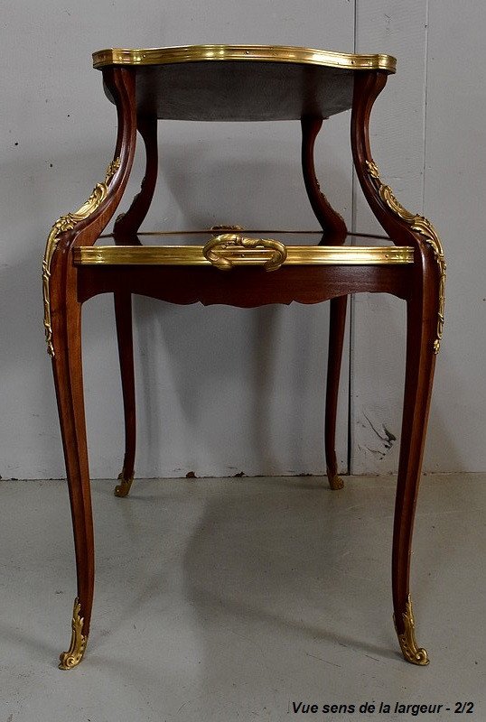 Table à Thé en Marqueterie, style Louis XV – Début XXe