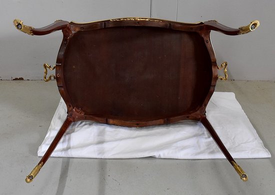 Table à Thé en Marqueterie, style Louis XV – Début XXe