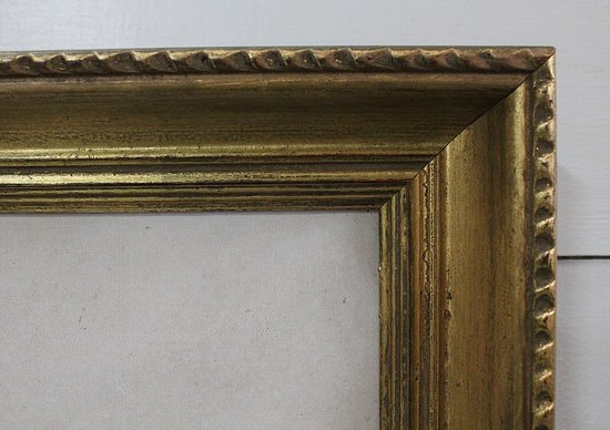 Painting on Canvas with Golden Frame, by A. Delahogue – 1892
