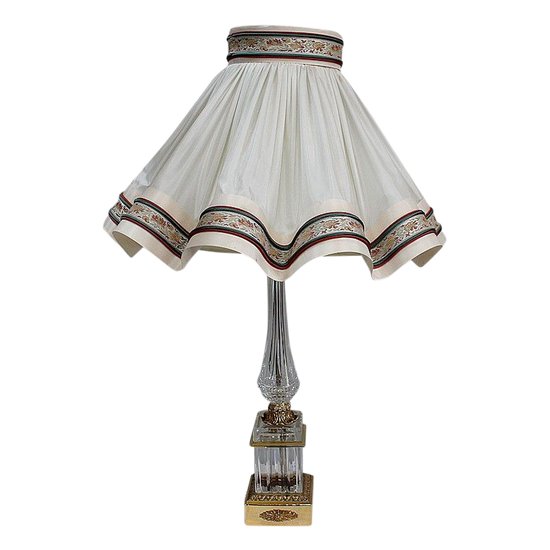 Cut crystal lamp, Restoration taste – 1940