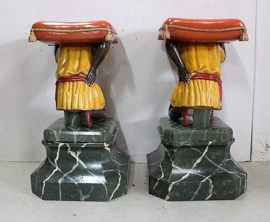 Pair of Venetian Seats - 1st part 20th century