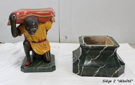 Pair of Venetian Seats - 1st part 20th century