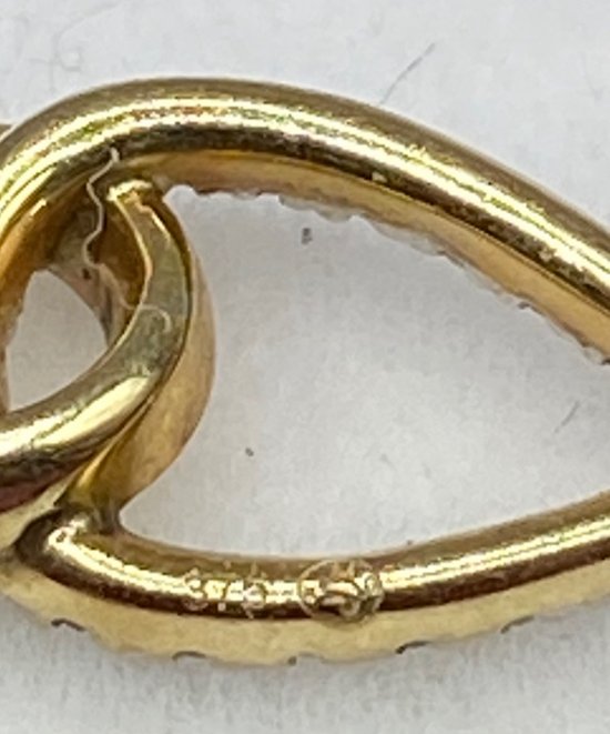 BRACCIALE IN ORO 9K E DIAMANTI