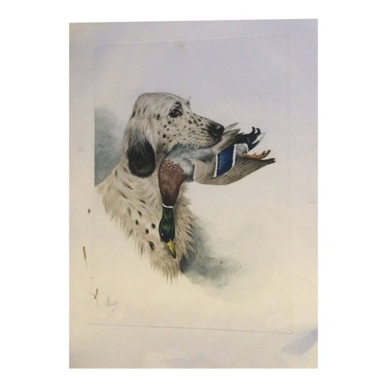 Boris RIAB lithograph