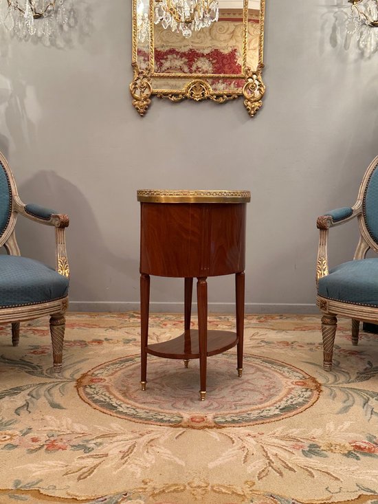 Table de Salon En Acajou d'Epoque Louis XVI Vers 1780
