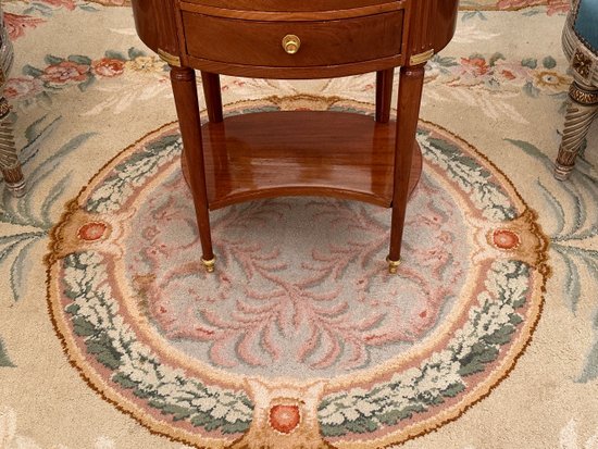 Table de Salon En Acajou d'Epoque Louis XVI Vers 1780