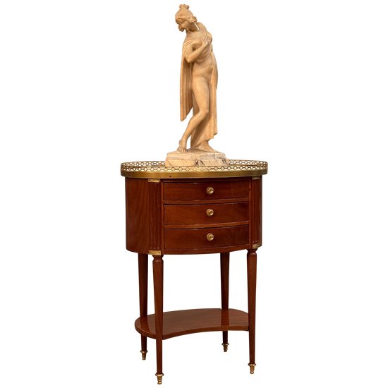 Louis XVI Mahogany Salon Table Circa 1780