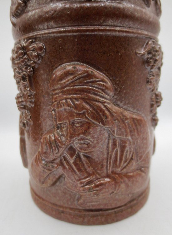 Deux Pots à Tabac, Beauvaisis XIXe Siècle.