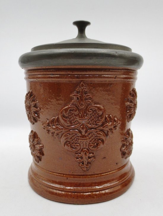 Deux Pots à Tabac, Beauvaisis XIXe Siècle.