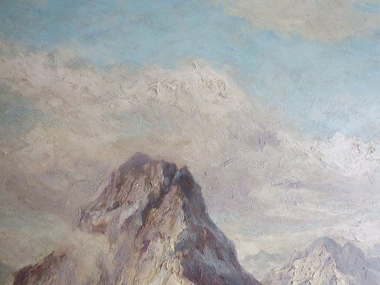 Berglandschaft, 20. Jahrhundert.