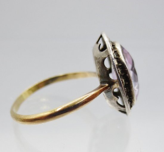 Ring Set with an Amethyst, Napoleon III.