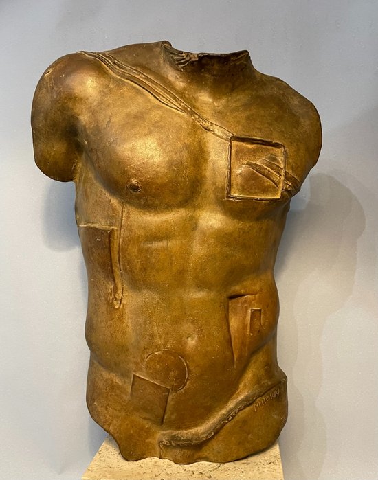 "Perseo" Igor Mitoraj - Busto in bronzo