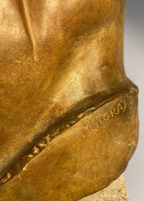 "Perseo" Igor Mitoraj - Busto in bronzo
