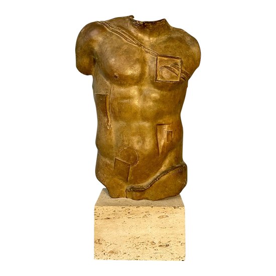 "Perseo" Igor Mitoraj - Busto in bronzo