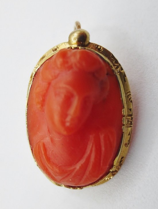 Paar Ohrringe, 19. Jahrhundert.