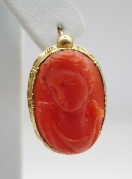 Paar Ohrringe, 19. Jahrhundert.