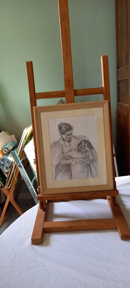 Graphitzeichnung nach Mary Cassat