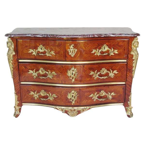 Commode Régence, XVIIIe Siècle.