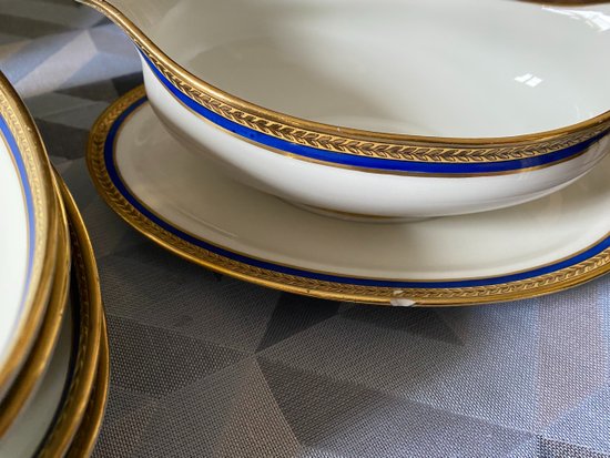 Table service 47 plates, Limoges