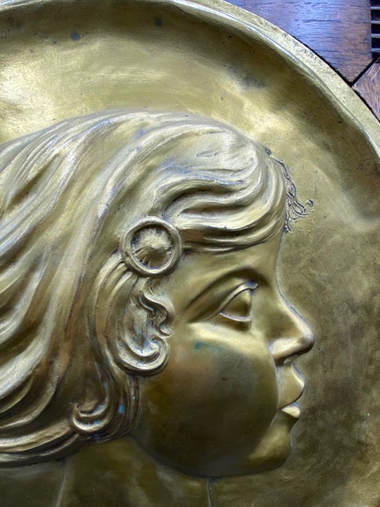 SCHWALLIER BRONZE PLATE 1910