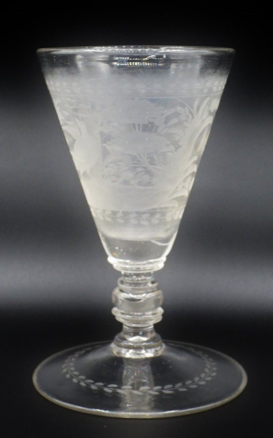 Böhmisches Glas, 18. Jahrhundert.