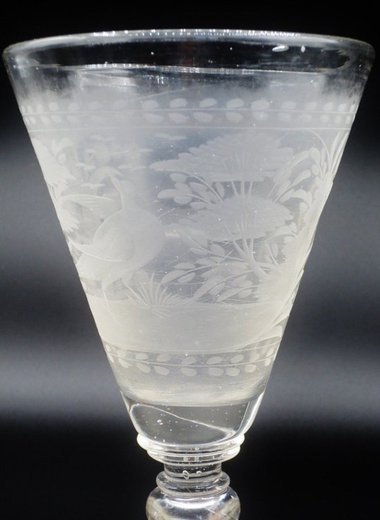 Böhmisches Glas, 18. Jahrhundert.