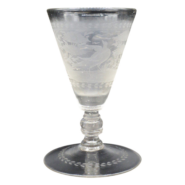 Bohemian glass, 18th century.