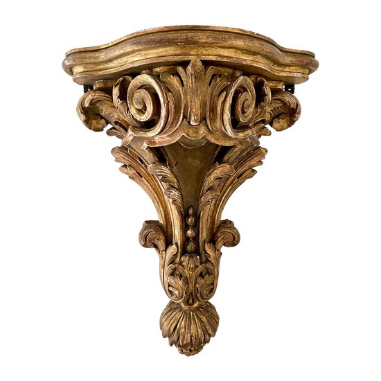 Appoggio in legno intagliato (inizio XX secolo)