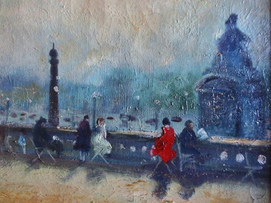 Soir D'hiver Place De La Concorde.
