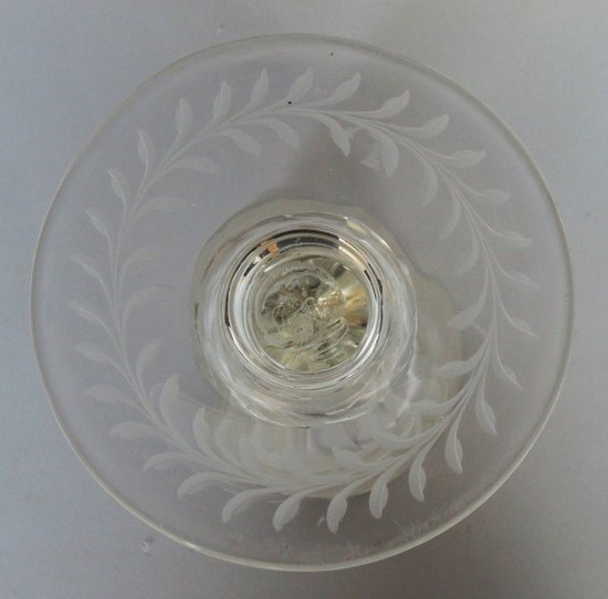 Bohemian leg glass, Mid 18th Century.
