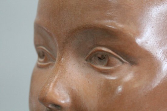Terracotta bust of Louise Brongniart, after Houdon – 1900