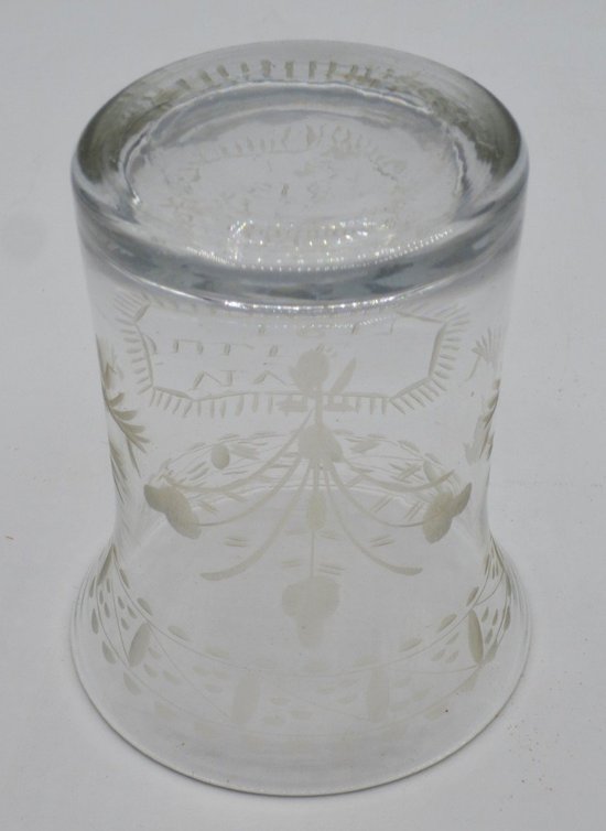 Glass Beginning of the XIXth century.