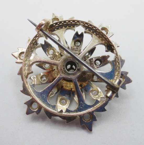 Brosche Napoleon III.