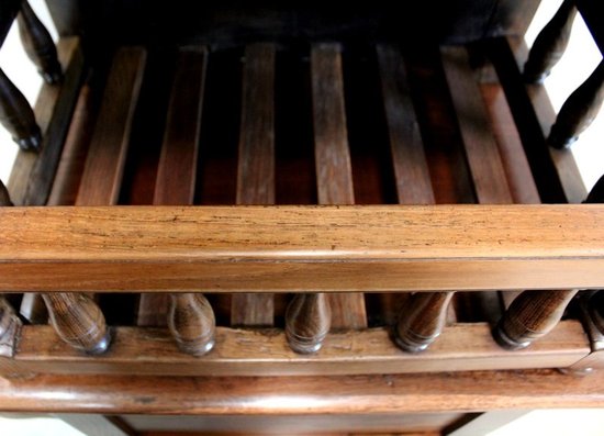 Garde-Manger Égouttoir en Châtaigner Massif – 1ère partie XIXe