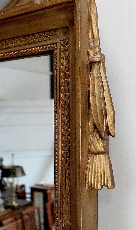 Miroir en Bois Doré, style Louis XVI – Début XIXe