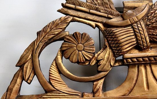 Miroir en Bois Doré, style Louis XVI – Début XIXe