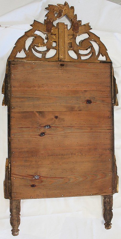 Miroir en Bois Doré, style Louis XVI – Début XIXe