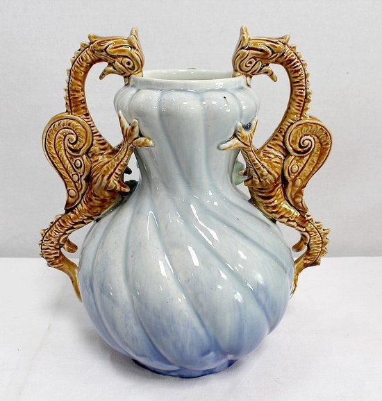 Barbotine Trim, Art Nouveau - 1900