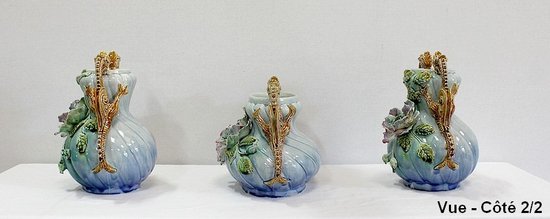 Barbotine Trim, Art Nouveau - 1900