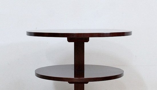 Table Basse en Acajou massif, Art Déco – 1930