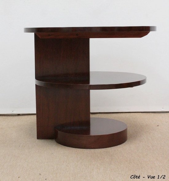 Table Basse en Acajou massif, Art Déco – 1930