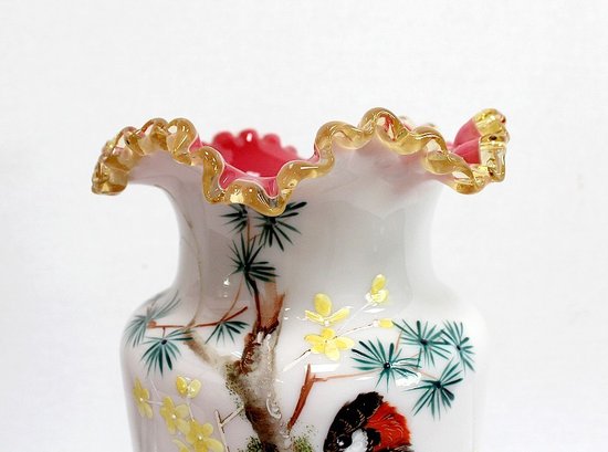 Important Pair of Opaline Vases – 1900