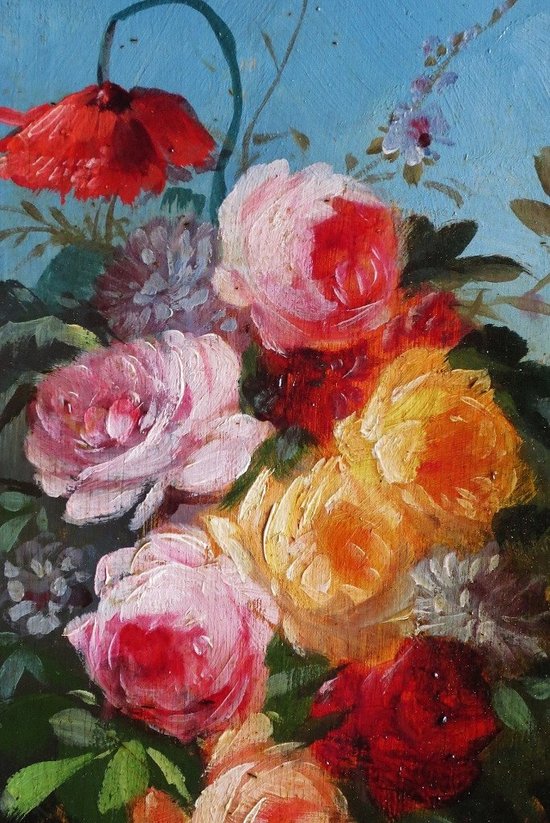 Paire De Bouquets, XIXe Siècle.