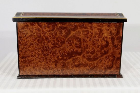 Travel case in Thuya magnifying glass, Napoleon III period – Mid-19th century
