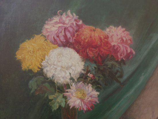 Georges Paul MASURE - Fiori e giapponesi