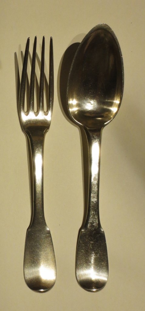 Pair Of Cutlery Empire Period.