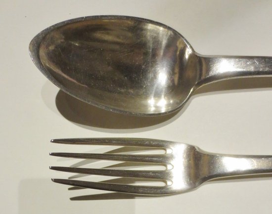 Pair Of Cutlery Empire Period.