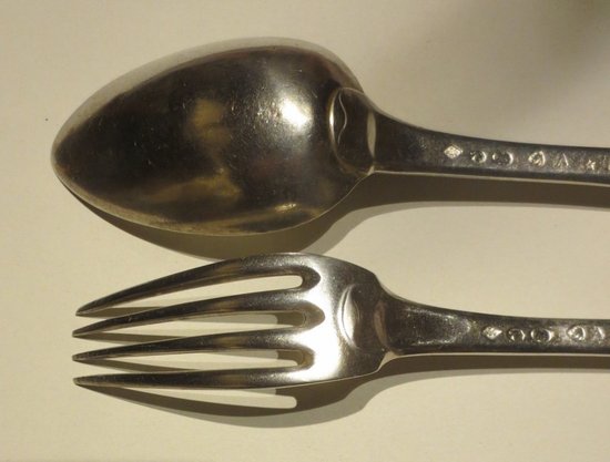 Pair Of Cutlery Empire Period.